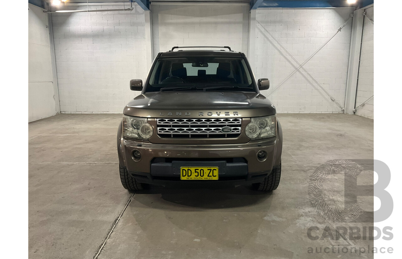 04/2012 Land Rover Discovery 4 TDV6 4x4 MY12 4d Wagon Bronze Turbo Diesel 2.7L