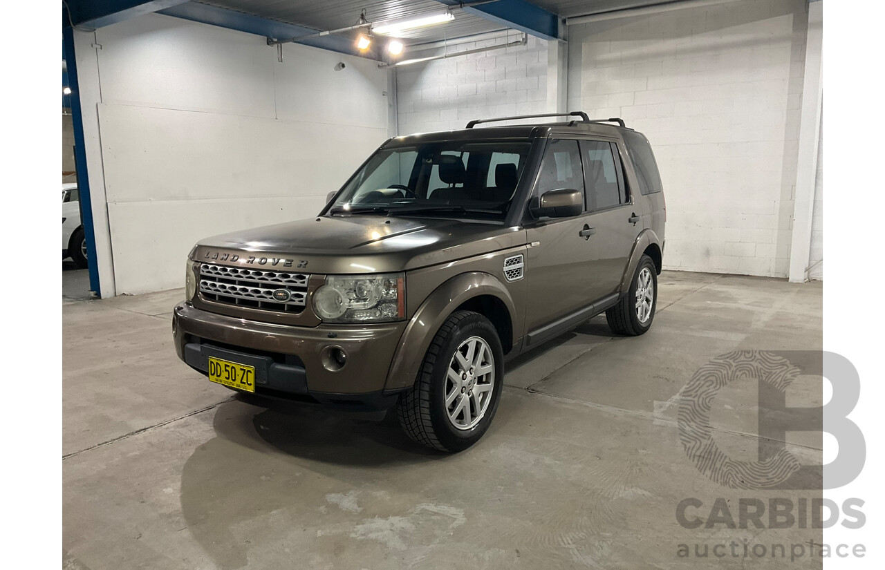 04/2012 Land Rover Discovery 4 TDV6 4x4 MY12 4d Wagon Bronze Turbo Diesel 2.7L