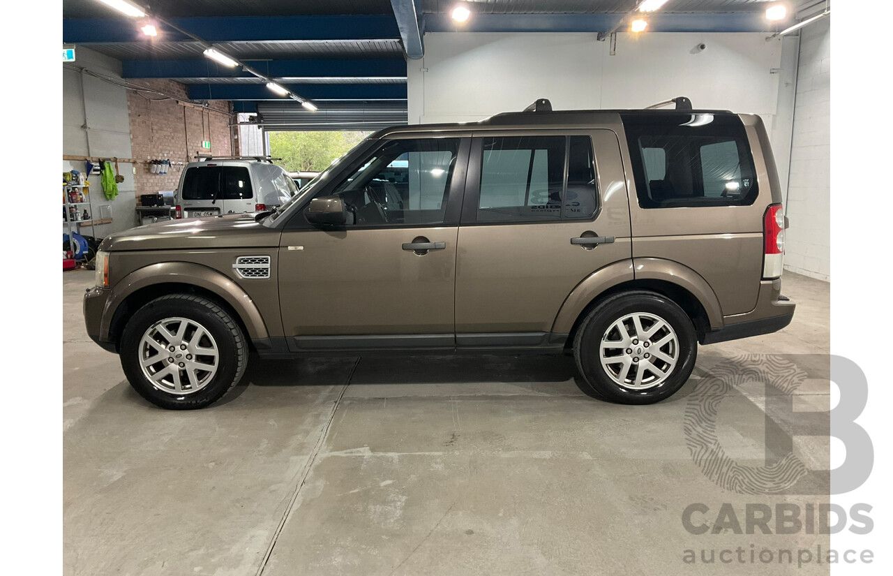 04/2012 Land Rover Discovery 4 TDV6 4x4 MY12 4d Wagon Bronze Turbo Diesel 2.7L