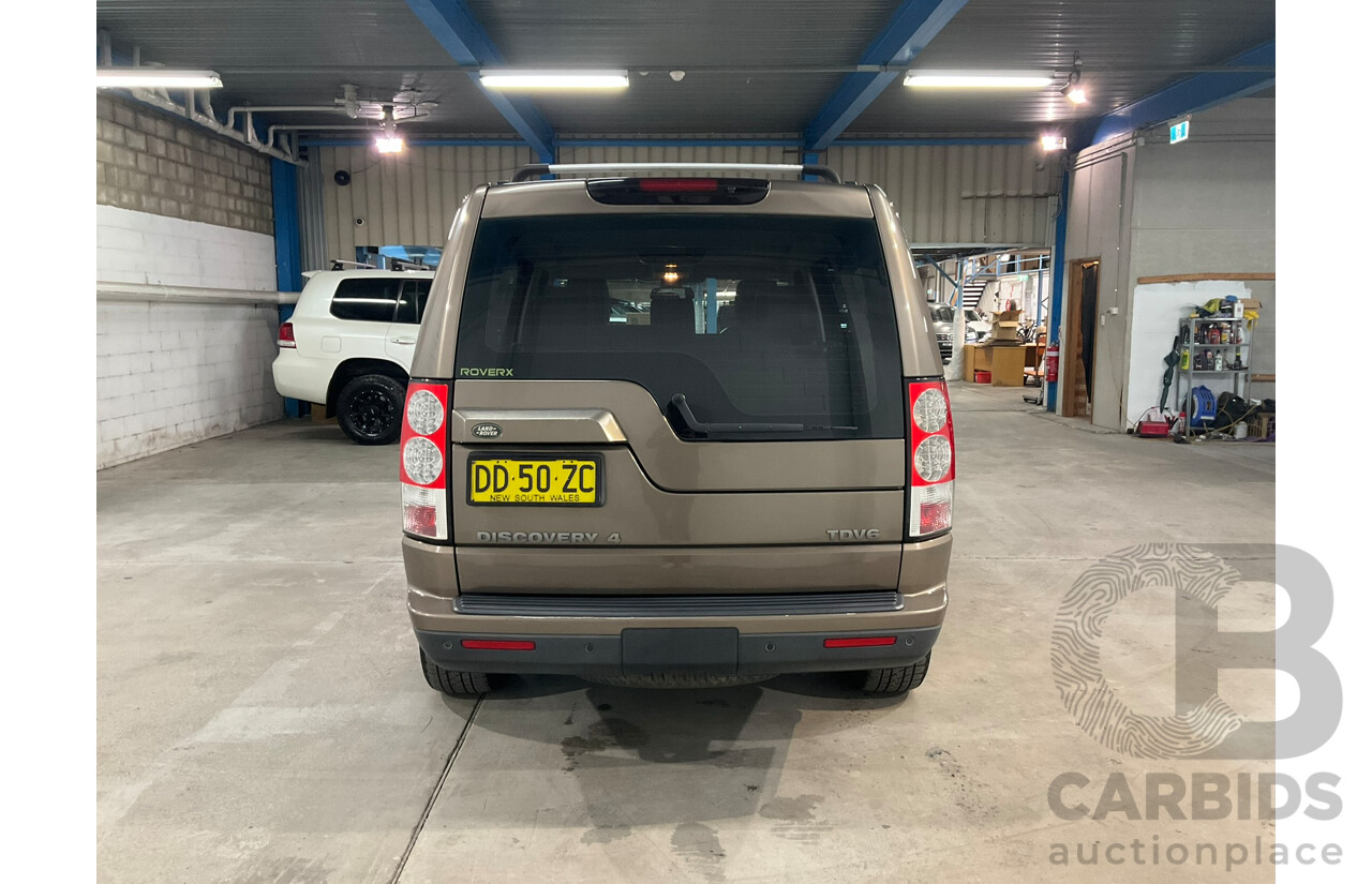04/2012 Land Rover Discovery 4 TDV6 4x4 MY12 4d Wagon Bronze Turbo Diesel 2.7L