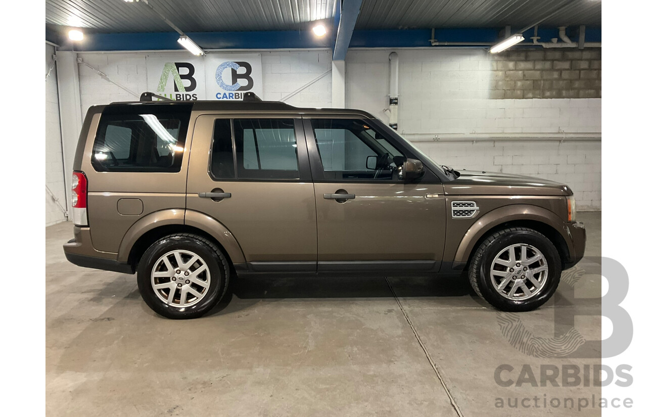 04/2012 Land Rover Discovery 4 TDV6 4x4 MY12 4d Wagon Bronze Turbo Diesel 2.7L