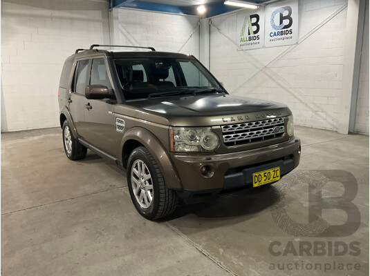 04/2012 Land Rover Discovery 4 TDV6 4x4 MY12 4d Wagon Bronze Turbo Diesel 2.7L