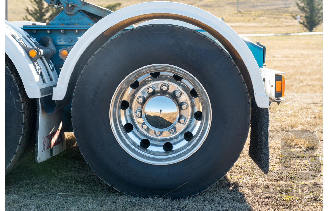 04/2013 Kenworth K200 6x4 Prime Mover 2d Cab Over Sleeper White Turbo Diesel ISX500 16.0L - 500HP
