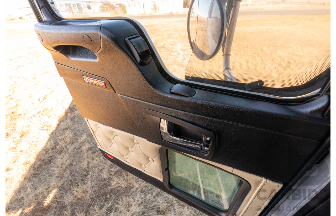 04/2013 Kenworth K200 6x4 Prime Mover 2d Cab Over Sleeper White Turbo Diesel ISX500 16.0L - 500HP