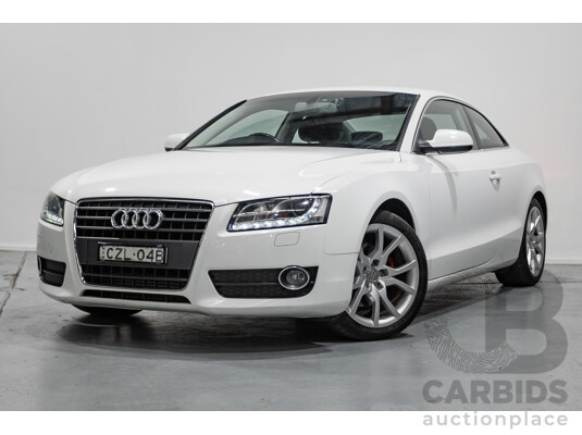 1660321 · 9/2010 Audi A5 2.0 TFSI 8T 2d Coupe Ibis White Turbo 2.0L