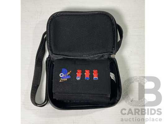 Sydney 2000 Olympics Pins and Collectors Case