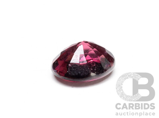 1.57ct Oval Natural Rhodolite Garnet