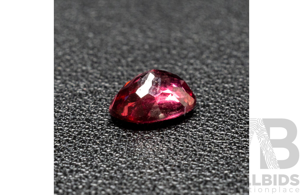 1.75ct Oval Cut Purplish Pink Natural Rhodolite Garnet