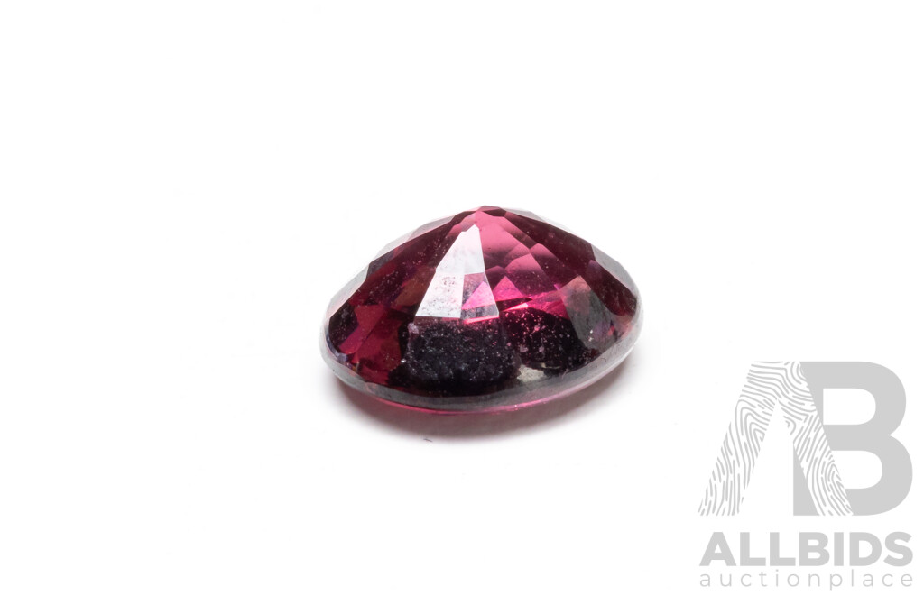 1.57ct Oval Natural Rhodolite Garnet