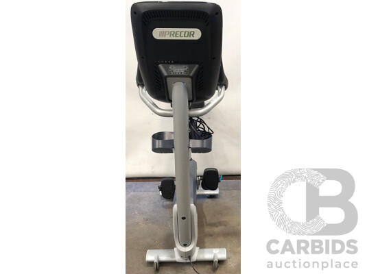 1662481 · Precor UBK 885 Upright Exercise Bike with P82 Console