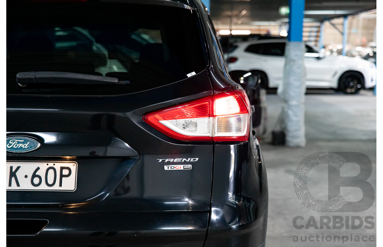 9/2013 Ford Kuga Trend (AWD) TF 4d Wagon Black 2.0L