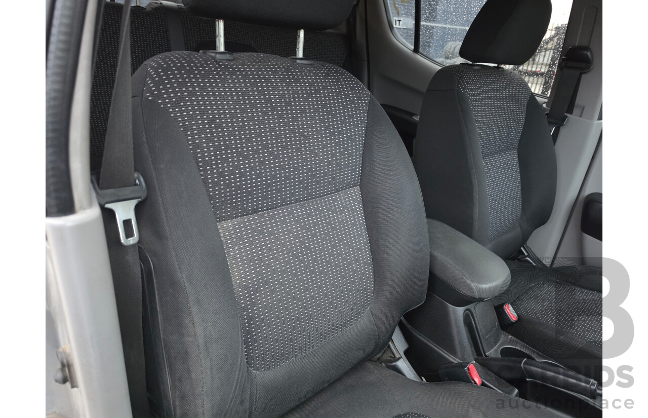 06/2012 Mitsubishi Triton GLX-R (4x4) MN MY12 Double Cab Utility Silver Turbo Diesel 2.5L