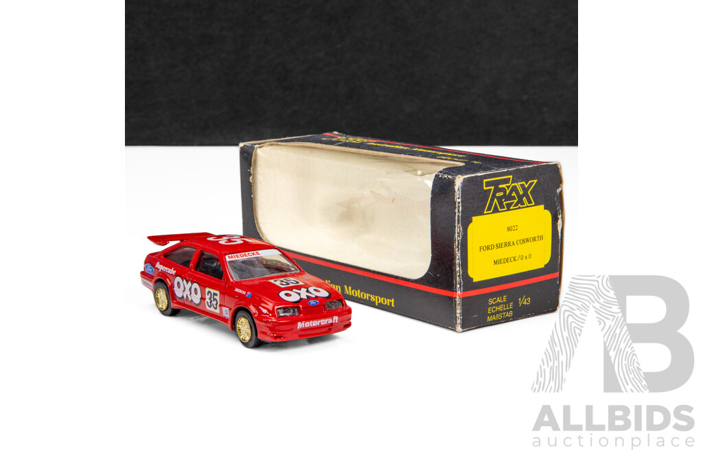 TRAX 1988 Ford Sierra Cosworth, Medecke ,8022 - 1:43 Scale