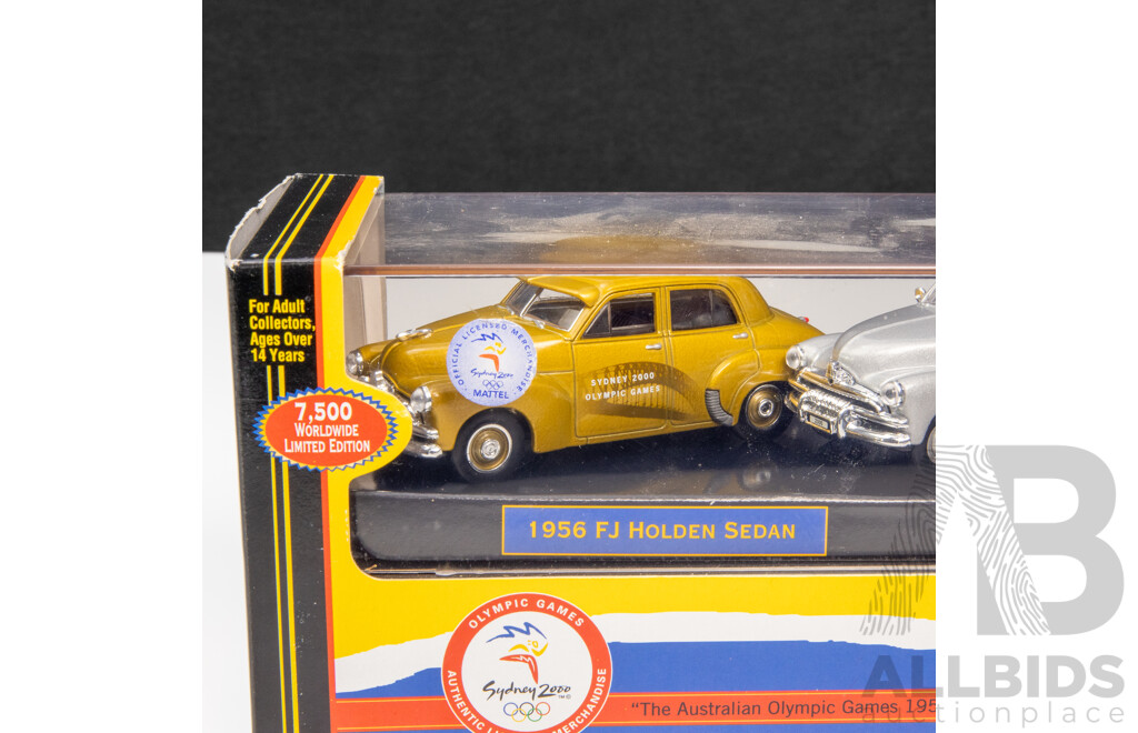 Matchbox Collectables FJ Holden Collection,Australian Olympic Games 1956 - 2000 - 1:43 Scale