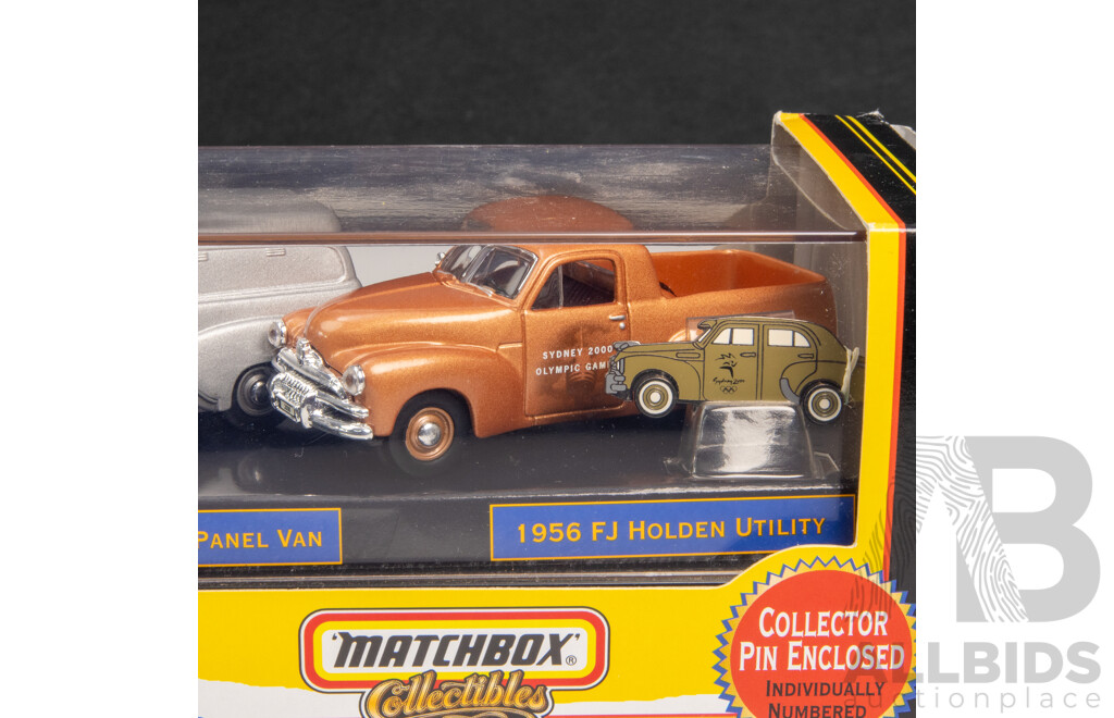 Matchbox Collectables FJ Holden Collection,Australian Olympic Games 1956 - 2000 - 1:43 Scale