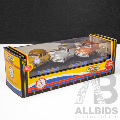 Matchbox Collectables FJ Holden Collection,Australian Olympic Games 1956 - 2000 - 1:43 Scale