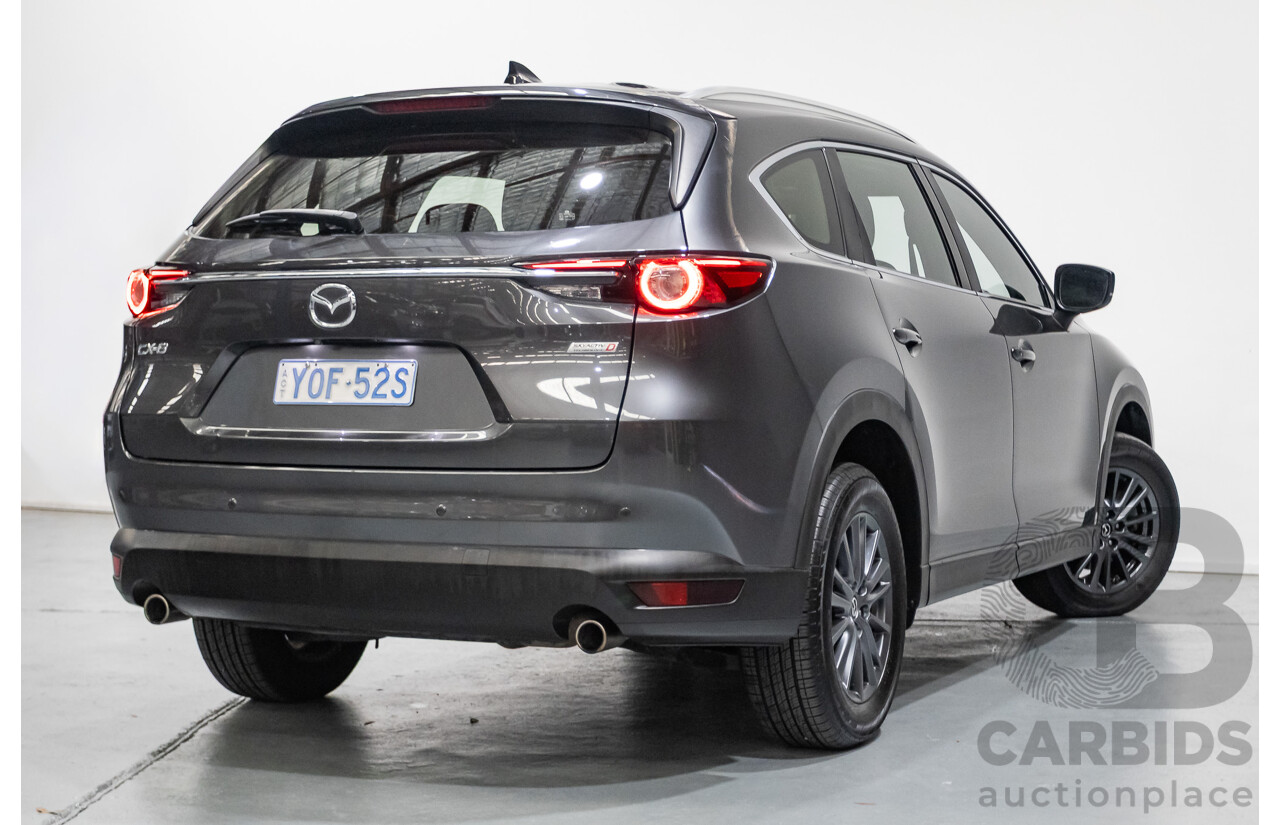 8/2019 Mazda CX-8 Sport FKG B 4d Wagon Machine Gray Metallic Turbo Diesel 2.2L