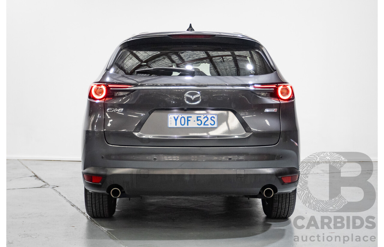 8/2019 Mazda CX-8 Sport FKG B 4d Wagon Machine Gray Metallic Turbo Diesel 2.2L