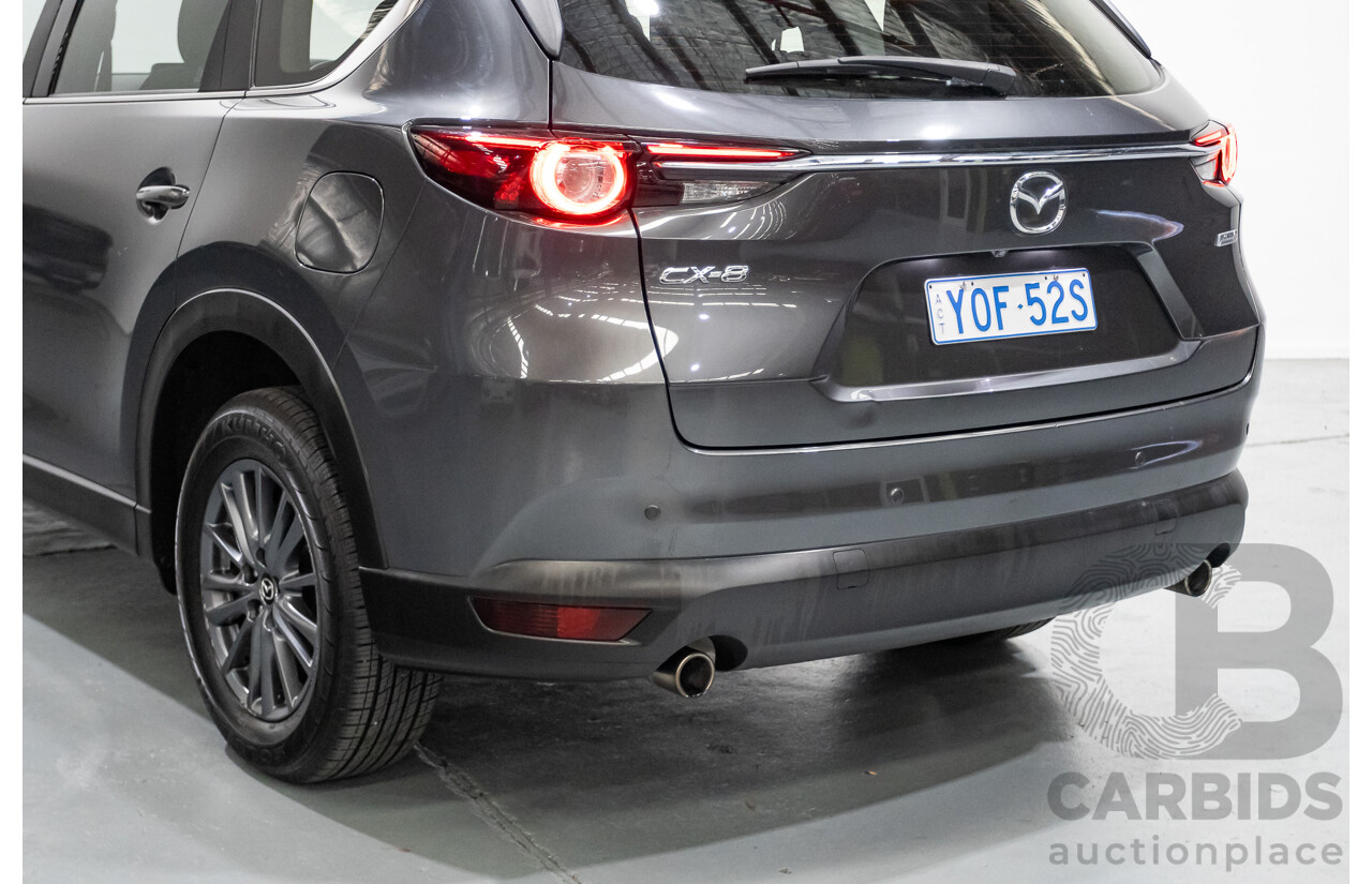 8/2019 Mazda CX-8 Sport FKG B 4d Wagon Machine Gray Metallic Turbo Diesel 2.2L