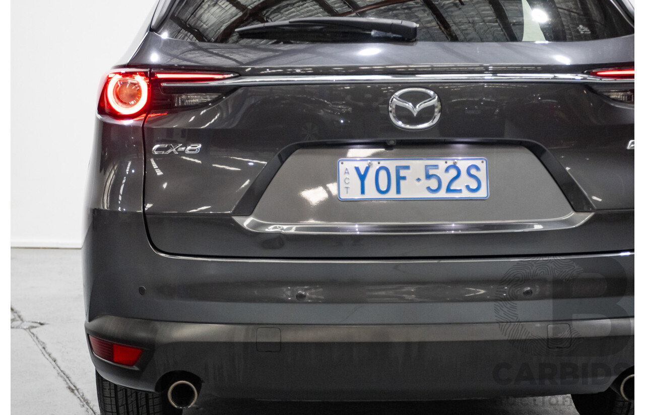 8/2019 Mazda CX-8 Sport FKG B 4d Wagon Machine Gray Metallic Turbo Diesel 2.2L