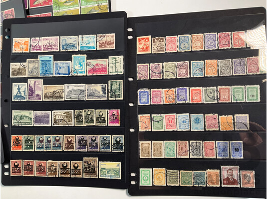 Collection of Turkey, Tanzania and Thailand Stamps Including Sets and Overprints