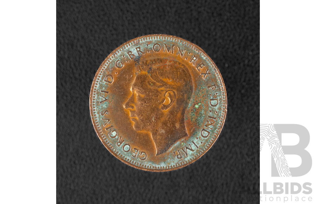 Australian 1946 KGVI Penny