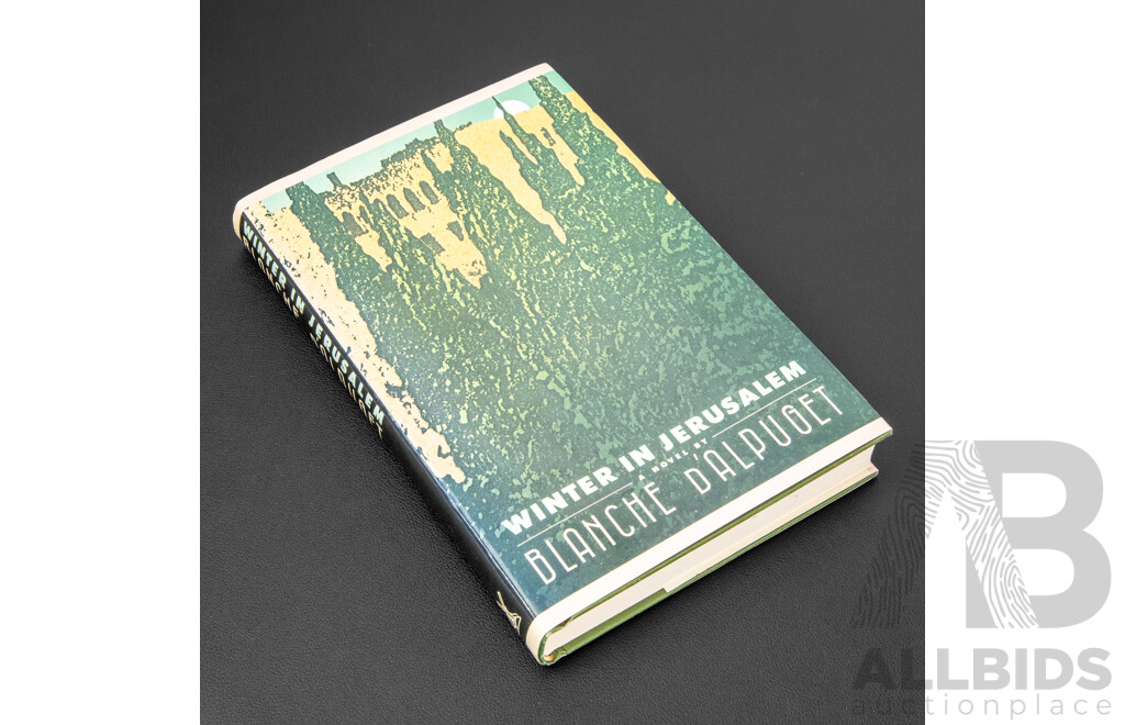 Signed Hard Cover of Winter in Jerusalem by Blanche D'Alpuget