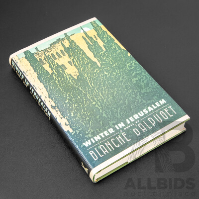 Signed Hard Cover of Winter in Jerusalem by Blanche D'Alpuget