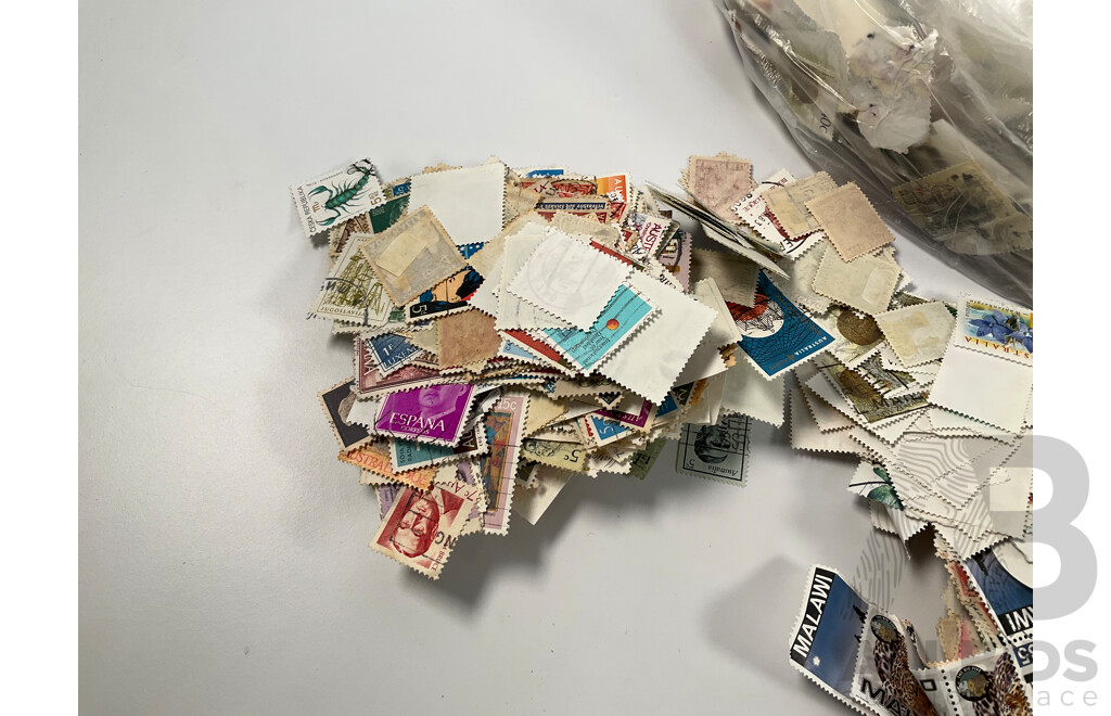 Album of Mostly 1960's-1980's Australian First Day Covers Including Many Qantas Inaugural Flights, Collection of Vintage Cancelled International Stamps