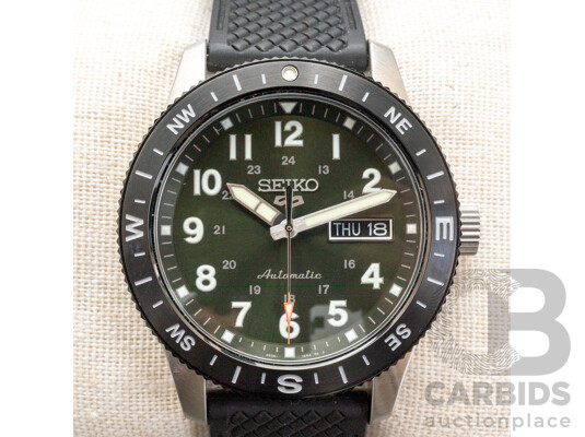 Seiko 5 Sports Field Series Automatic Wristwatch, Model HDB008K1