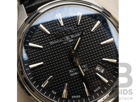 BALL Fireman Victory Automatic 40mm Watch - NM2098C-L5J-BK with Box, Tags & Warranty Card