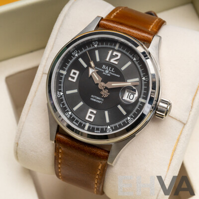 Ball Fireman Racer Automatic 40mm Watch, Model NM2088C-PJ-BKWH