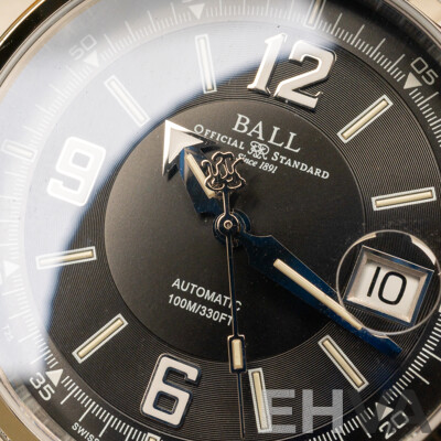 Ball Fireman Racer Automatic 40mm Watch, Model NM2088C-PJ-BKWH