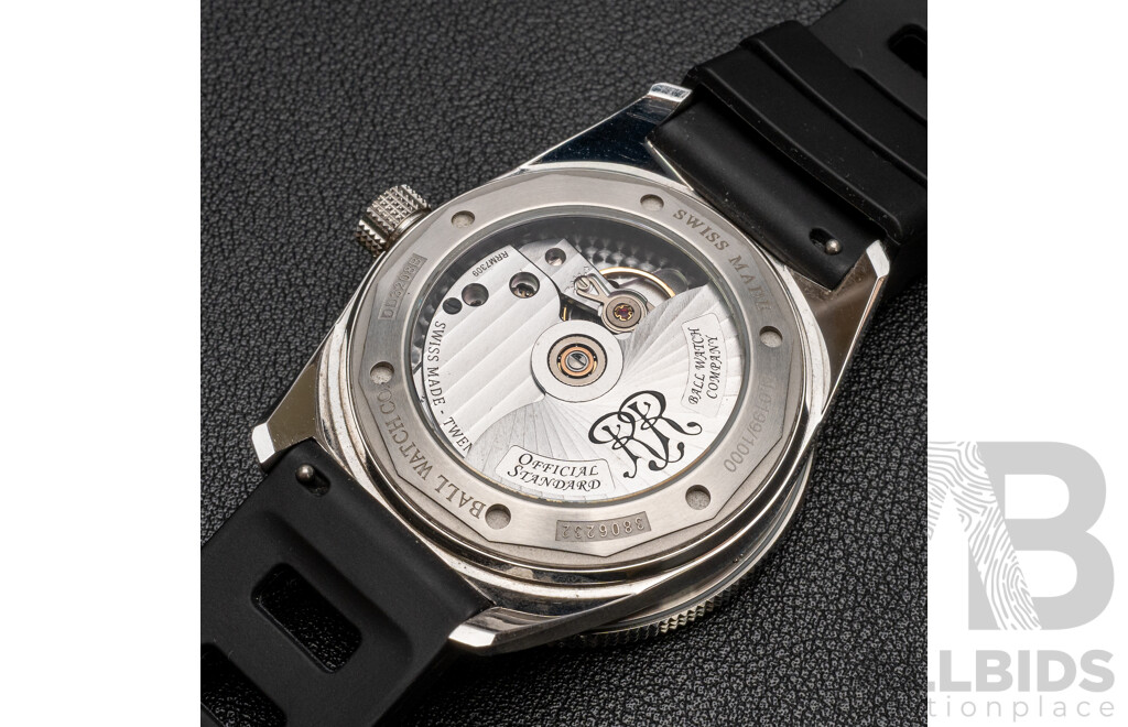 BALL Engineer II M Skindiver Heritage Automatic 42mm Watch - DD3208B-S1C-BK with Box & Tags