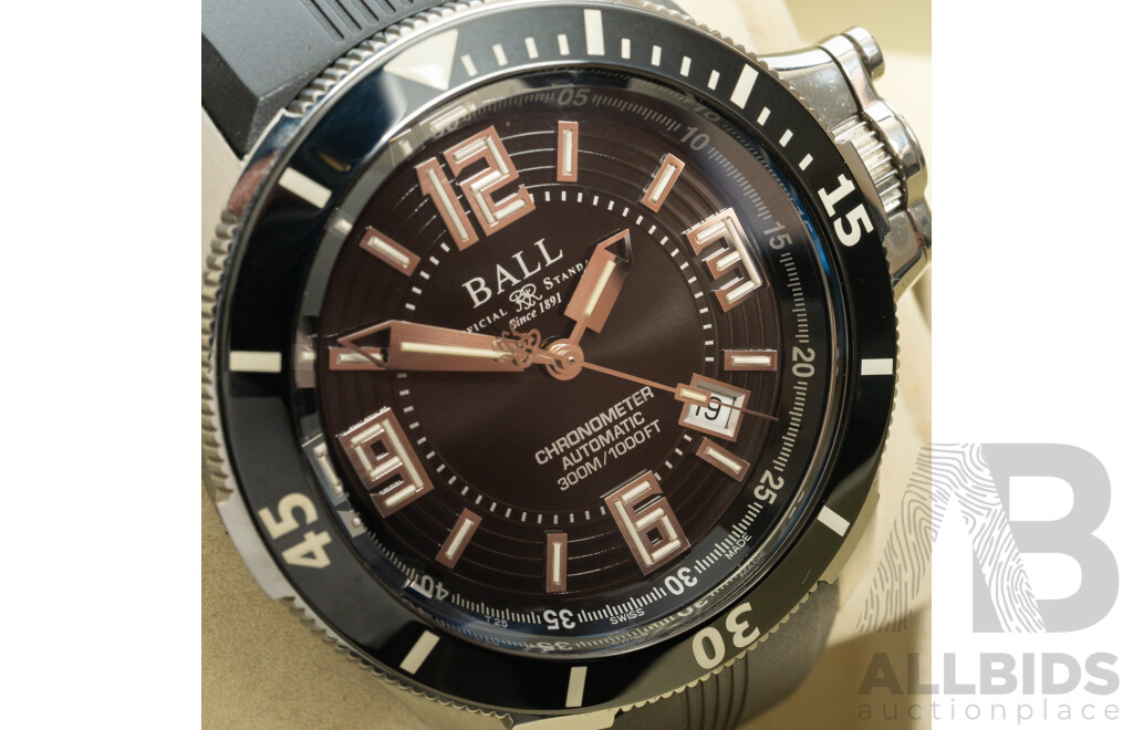 BALL Engineer Hydrocarbon Ceramic XV Automatic 42mm Watch - DM2136A-PCJ-BK
