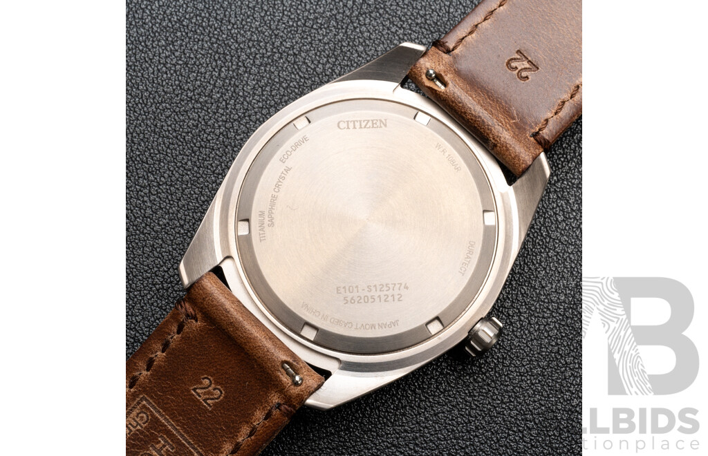 Citizen Classic Aviator BM8560-29E Men's 42mm Super Titanium Eco-Drive Watch