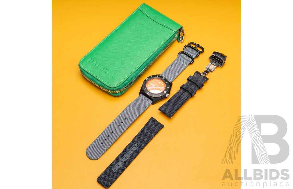 Bausele Infinite Sunset Outback Amber Limited Edition Automatic Watch, No. 92 of 100