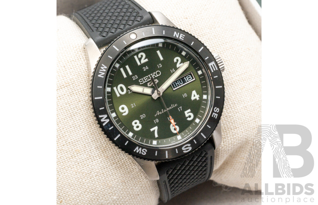 Seiko 5 Sports Field Series Automatic Wristwatch, Model HDB008K1
