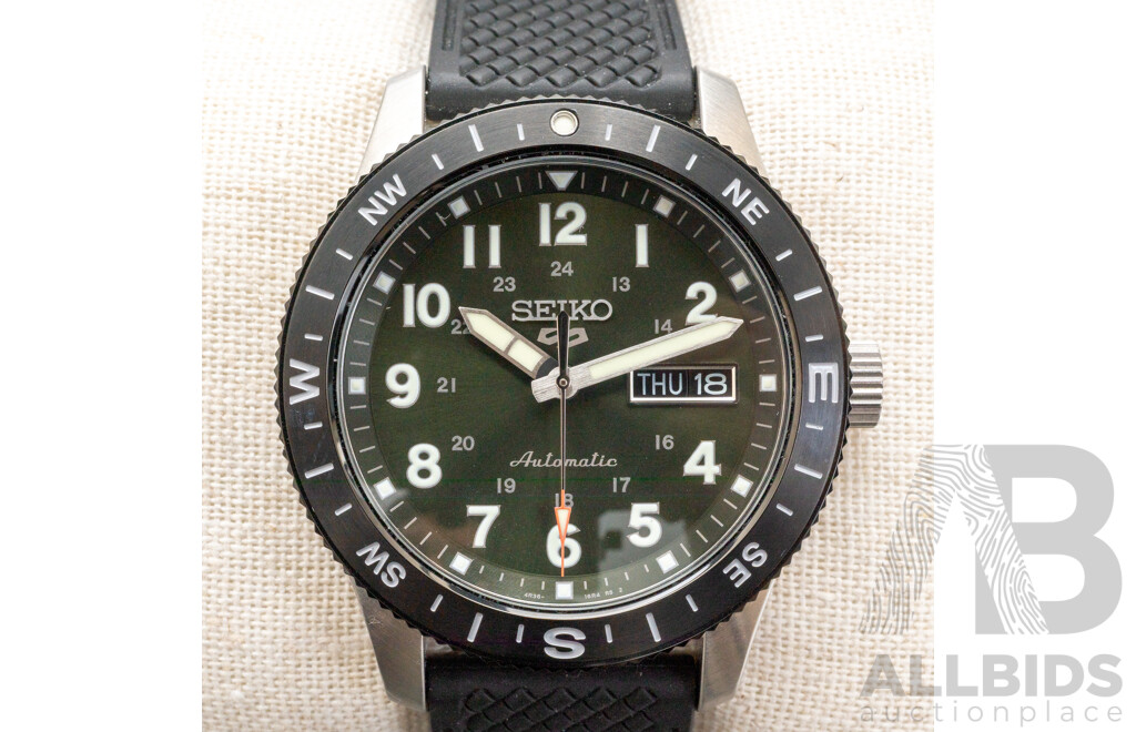 Seiko 5 Sports Field Series Automatic Wristwatch, Model HDB008K1