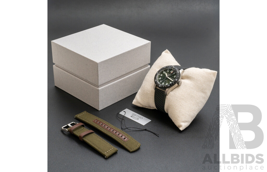 Seiko 5 Sports Field Series Automatic Wristwatch, Model HDB008K1