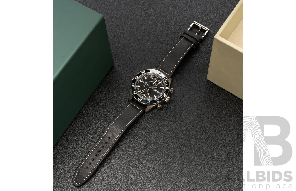 BALL Roadmaster Rescue Chronograph 41mm Titanium Limited Edition Watch - DC3030C-S-BK, No. 0550/1000