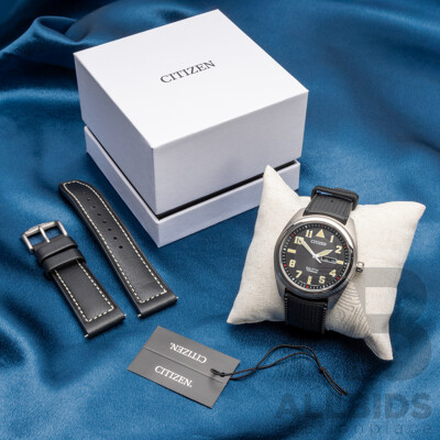 Citizen Classic Aviator BM8560-29E Men's 42mm Super Titanium Eco-Drive Watch
