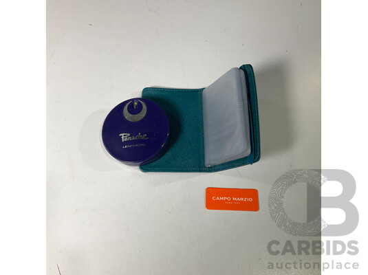 1661386 · Campo Marzio Wallet and Original 1970’s  Panache Lenerthric Compact Purse Spray