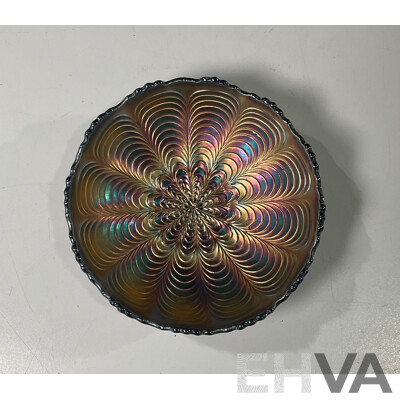 Vintage Fenton Carnival Glass Bowl