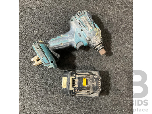1661893 · MAKITA 18V Impact Driver (DTD129) with 3.0Ah Battery