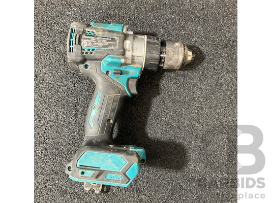 1661890 · MAKITA 40V Max XGT Brushless Hammer Driver Drill (HP001G) - Skin Only