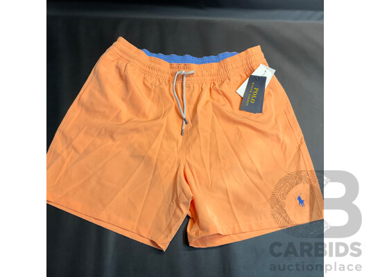 1661867 · Calvin Klein Blue Hoodie & POLO Ralph Lauren T-Shirt & Shorts - Size L - Lot of 3