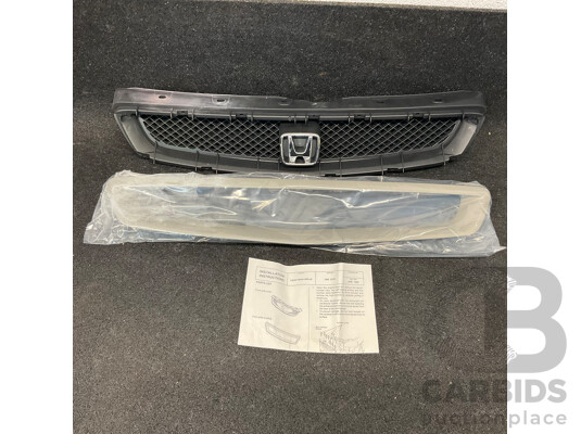 Honda Kit Front Mesh Grille for a 1998 Civic