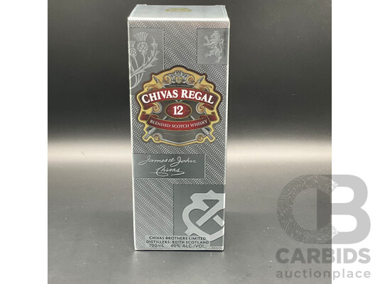 1661103 · CHIVAS REGAL 12 Years Old Schotch Whisky 700ml - Lot of 2