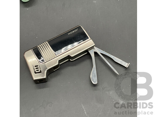 1661898 · Assorted Lighters, Including JOBON Multi-tool Lighter - Lot of 35